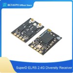 BETAFPV SuperD ELRS Diversity Receiver Dual RX catene 2 antenne TXCO Tech supporto CRSF protocollo FPV Drone accessorio ad ala fissa